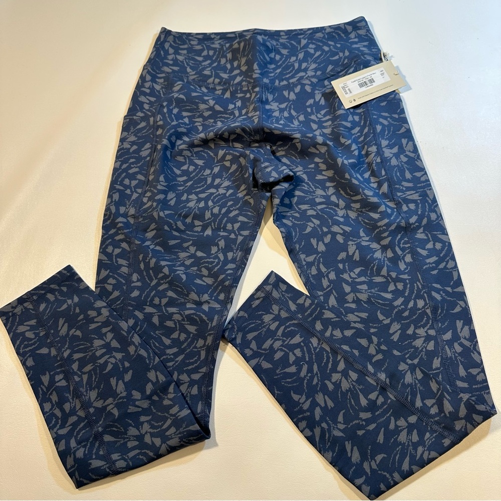 Pact Medium Women’s Organic Cotton Blend Purefit Pocket Leggings In French Navy